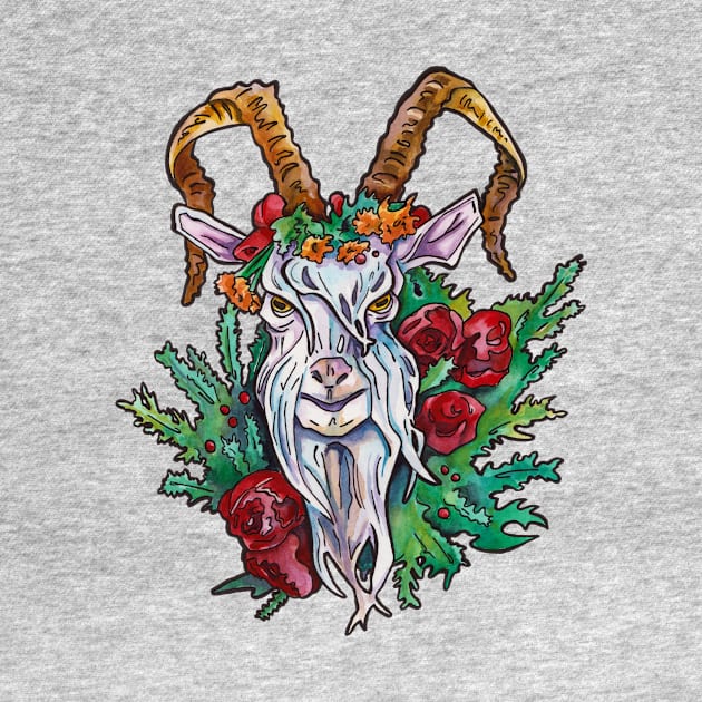 Yule Goat by JenTheTracy